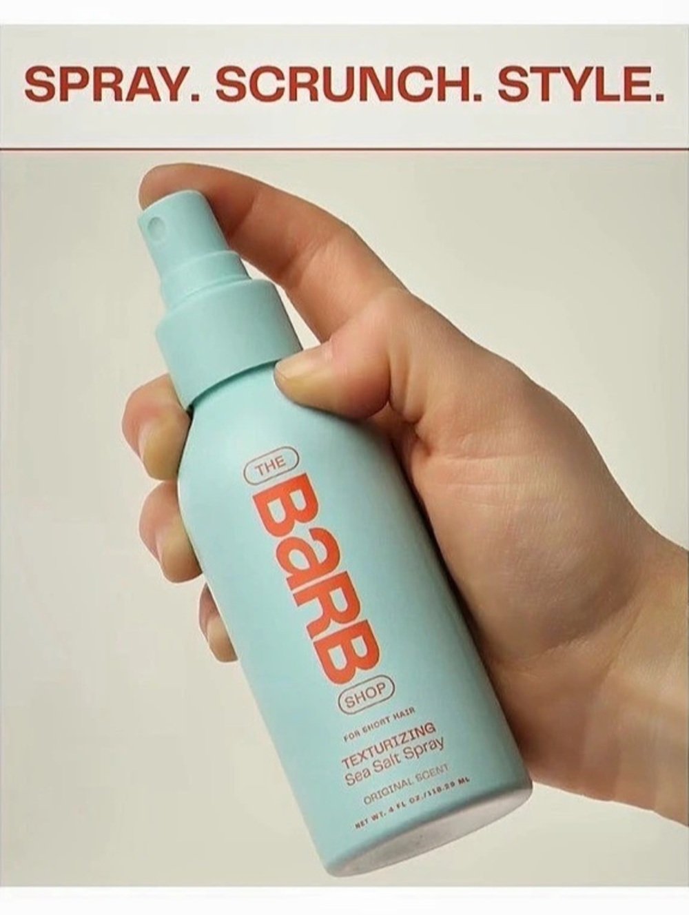 The Barb Shop Sea Salt Spray for Hair